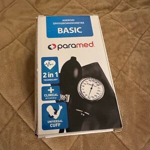 Black Aneroid Sphygmomanometer
